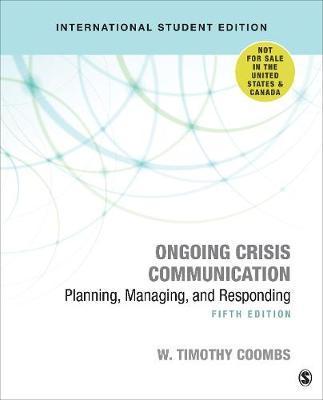 Ongoing Crisis Communication - Timothy Coombs