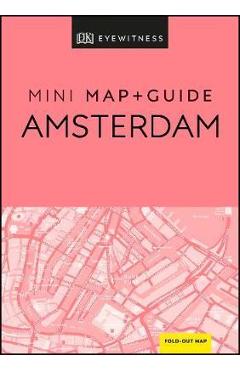 Poza produsului DK Eyewitness Amsterdam Mini Map and Guide -  