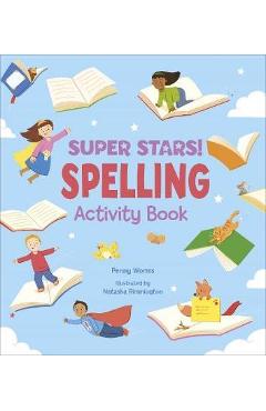 Poza produsului Super Stars! Spelling Activity Book - Penny Worms