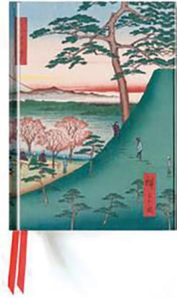 Hiroshige: Meguro (Foiled Pocket Journal) -  