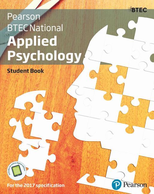 BTEC National Applied Psychology Student Book + Activebook - Susan Harty