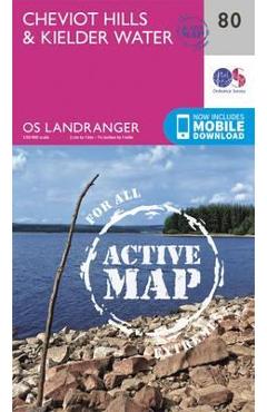 Coperta cărții 'Cheviot Hills & Kielder Water -'