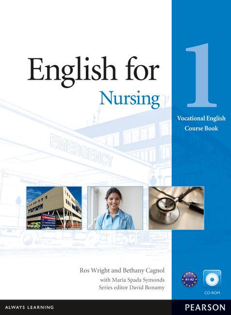 English for Nursing Level 1 Coursebook and CD-ROM Pack -  