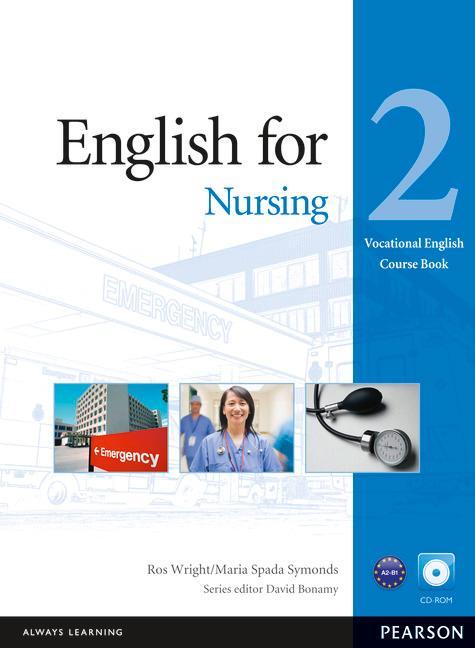 English for Nursing Level 2 Coursebook and CD-Rom Pack -  