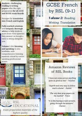GCSE French by RSL (9-1), Volume 2: Reading, Writing, Transl -  