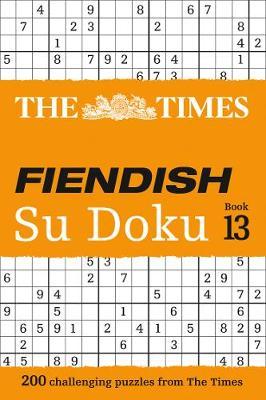 Times Fiendish Su Doku Book 13 -  