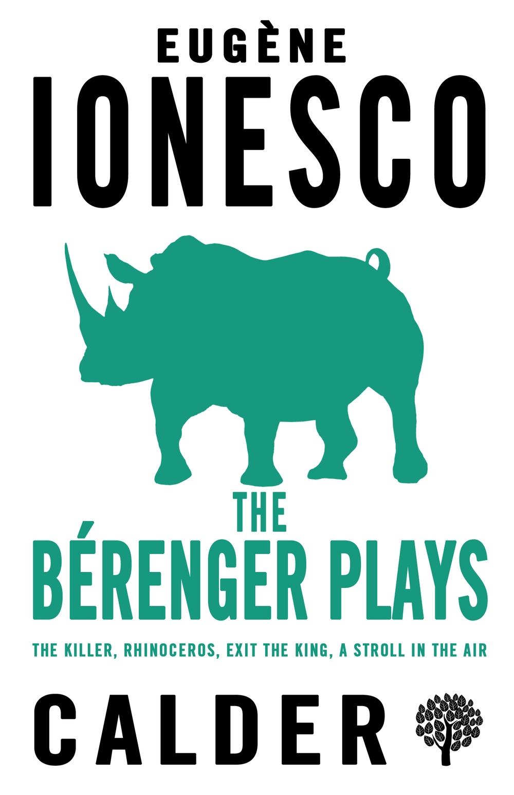Berenger Plays - Eug�ne Ionesco
