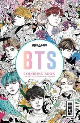 BTS Coloring Book for Stress Relief, Relaxation and Happines - Ena Beleno