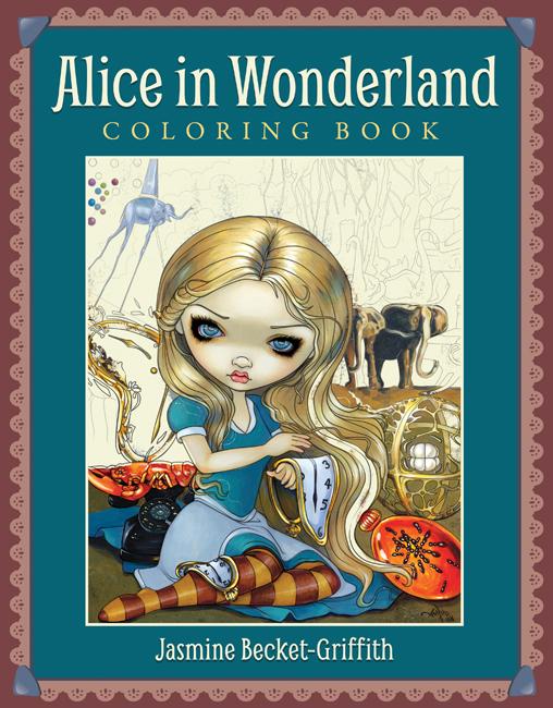 Alice in Wonderland Coloring Book - Jasmine Becket-Griffith