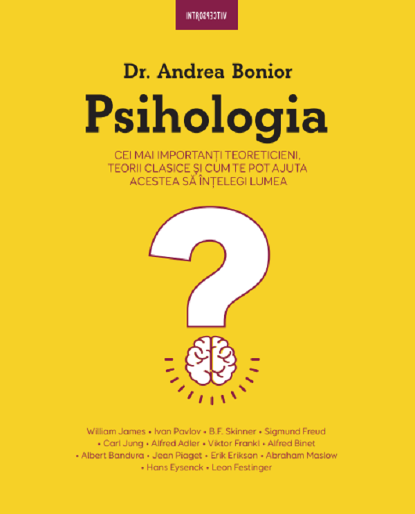 Psihologia. Cei mai importanti teoreticieni, teorii clasice - Dr. Andrea Bonior