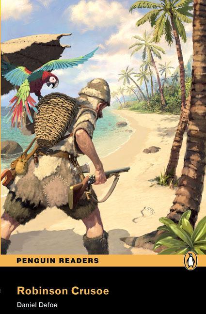 Level 2: Robinson Crusoe Book and MP3 Pack - Daniel Defoe