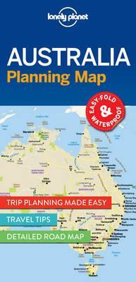 Lonely Planet Australia Planning Map -  