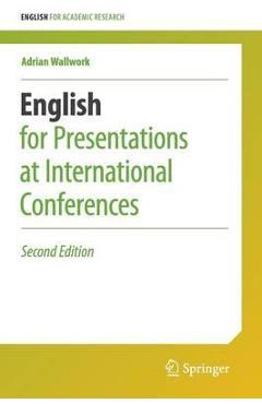 Poza produsului English for Presentations at International Conferences - Adrian Wallwork