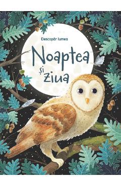 Coperta cărții 'Noaptea si ziua. Descopar lumea - Emily Bone'
