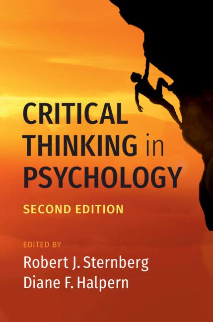 Critical Thinking in Psychology - Robert J Sternberg