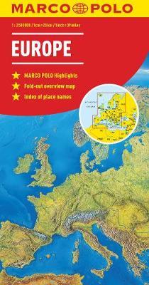 Europe Marco Polo Map -  