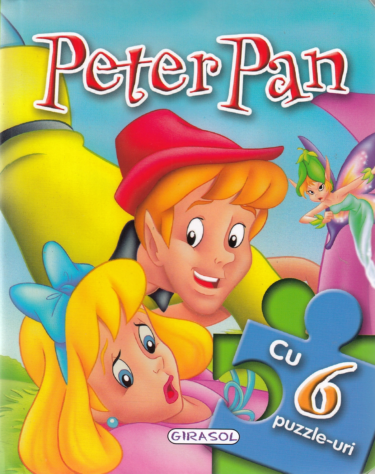 Peter Pan. Povesti cu 6 puzzle-uri