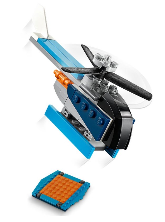 Lego Creator. Avion cu elice
