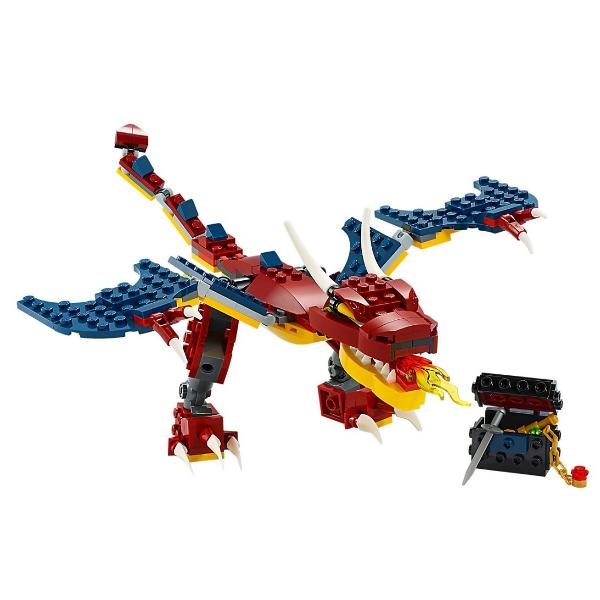 Lego Creator. Dragon de foc