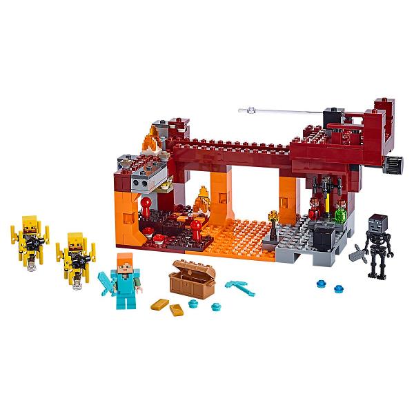 Lego Minecraft Podul flacarilor