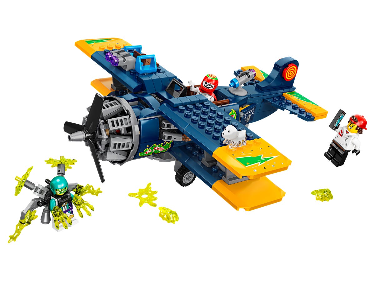 Lego Hidden Side. Avionul de cascadorie al lui El Fuego