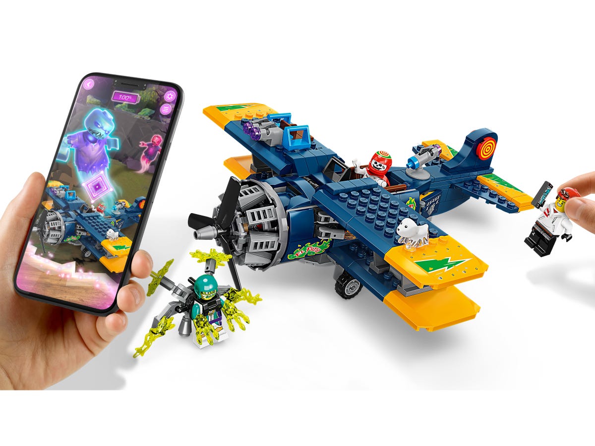 Lego Hidden Side. Avionul de cascadorie al lui El Fuego