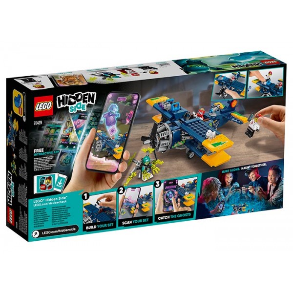 Lego Hidden Side. Avionul de cascadorie al lui El Fuego