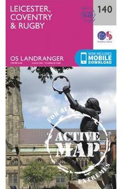 Coperta cărții 'Leicester, Coventry & Rugby -'