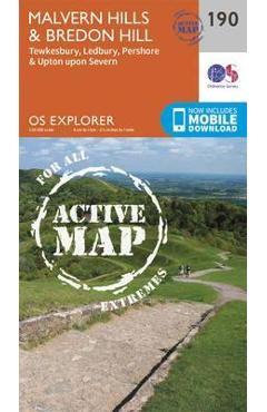 Coperta cărții 'Malvern Hills and Bredon Hill -'