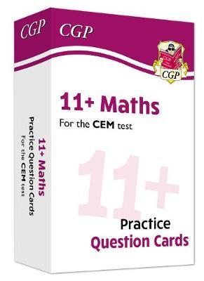 New 11+ CEM Maths Practice Question Cards - Ages 10-11 -  
