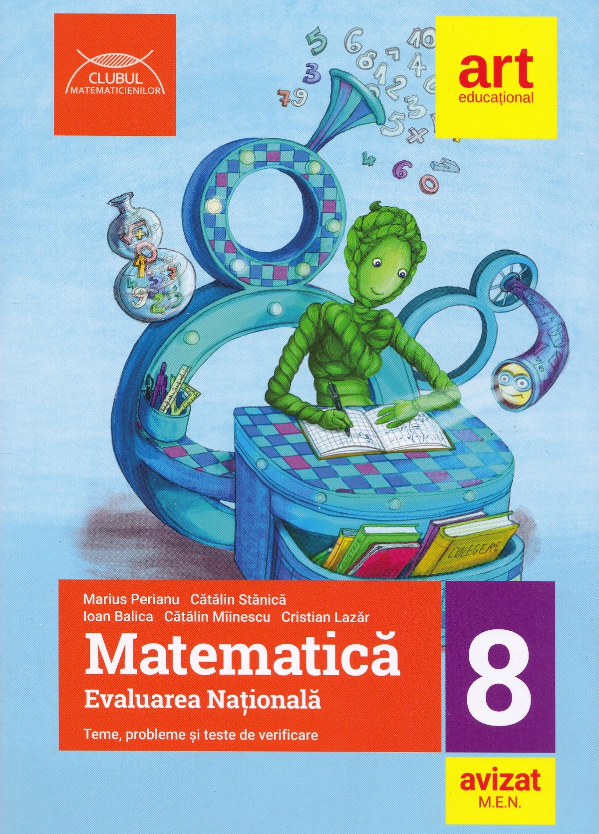 Matematica - Clasa 8 - Evaluarea nationala - Marius Perianu, Catalin Stanica