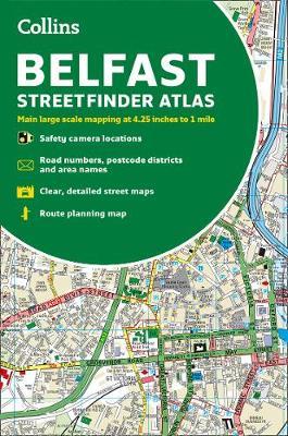 Collins Belfast Streetfinder Colour Atlas -  