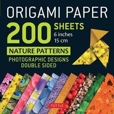Origami Paper 200 Sheets Nature Patterns 6 (15 CM) -  