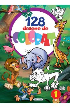 128 desene de colorat 1