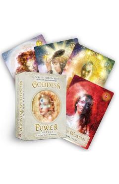 Coperta cărții 'Goddess Power Oracle - Colette Baron-Reid'