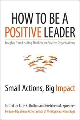 How to Be a Positive Leader: Small Actions, Big Impact - Jane Dutton