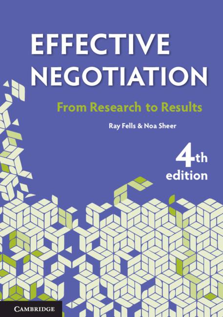 Effective Negotiation - Ray Fells