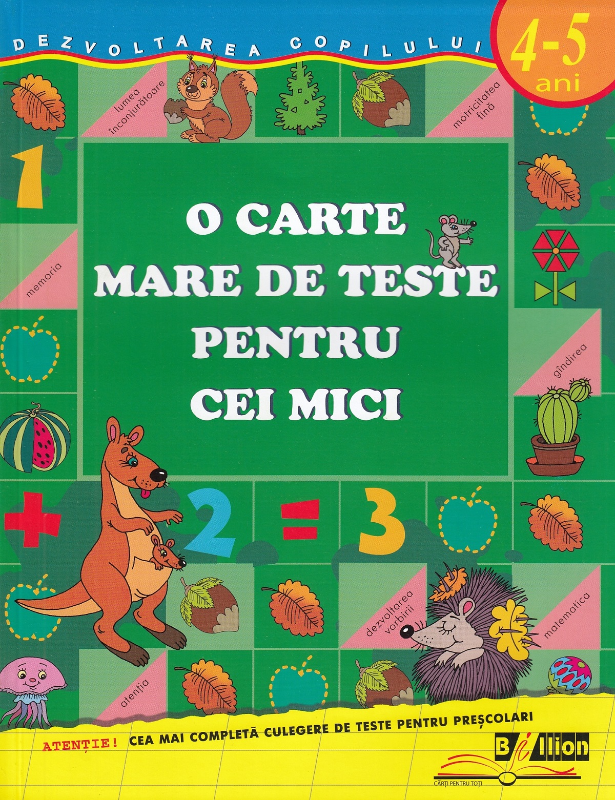 O carte mare de teste pentru cei mici 4-5 ani - S.E. Gavrina