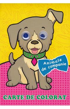 Coperta cărții 'Animale de companie. Carte de colorat'
