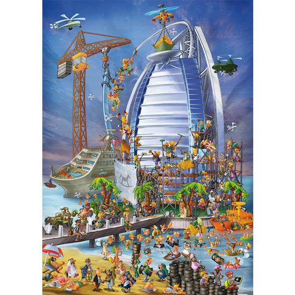 Puzzle 1000. Cartoon Collection: Emirate
