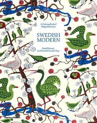 Swedish Modern: A Colouring Book of Magical Interiors - Estrid Ericson