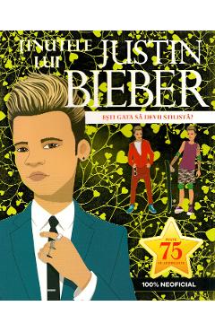 Coperta cărții 'Ținutele lui Justin Bieber'