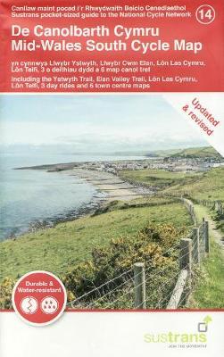 Mid-Wales South Cycle Map -  