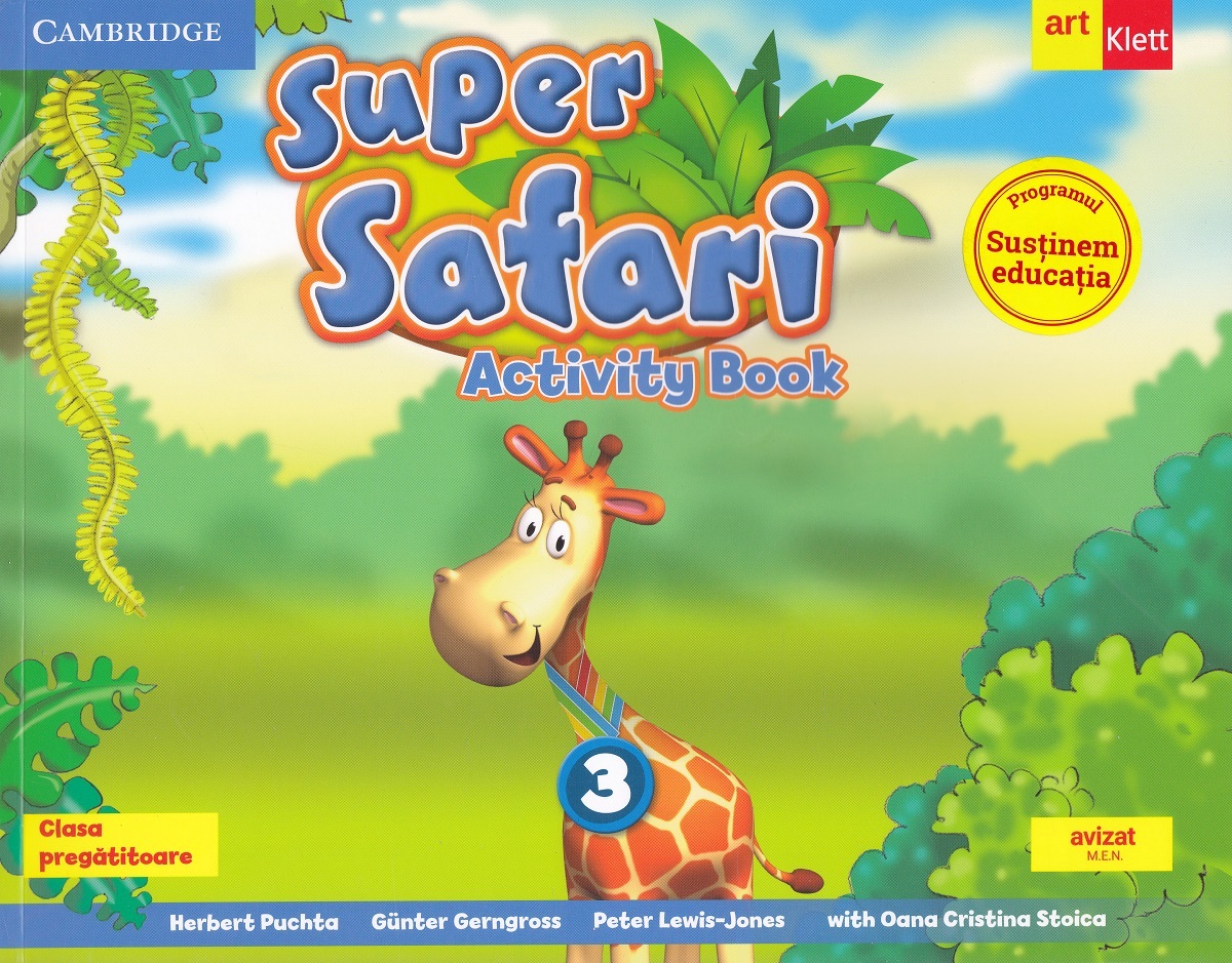 Super Safari 3. Activity Book. Limba engleza - Clasa pregatitoare + CD - Herbert Puchta