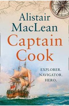 Coperta cărții 'Captain Cook - Alistair MacLean'