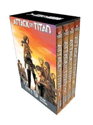 Attack On Titan Season 1 Part 1 Manga Box Set - Hajime Isayama