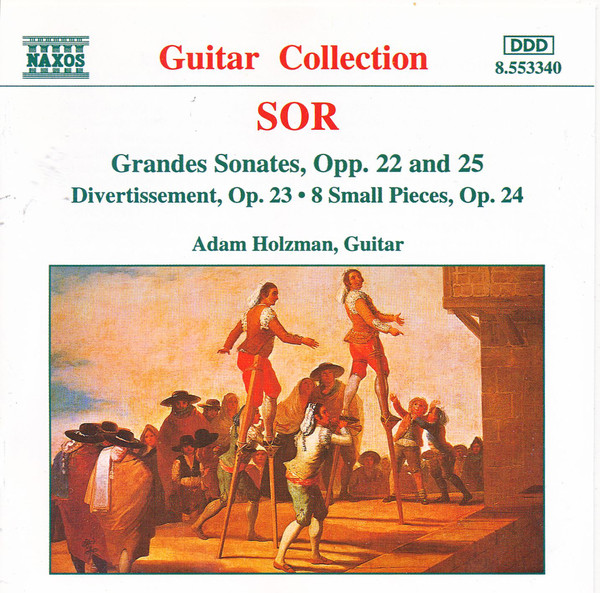 CD Sor - Grandes sonates, Divertissement, Small pieces