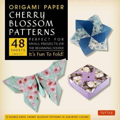 Origami Paper Cherry Blossom Patterns (Large) -  