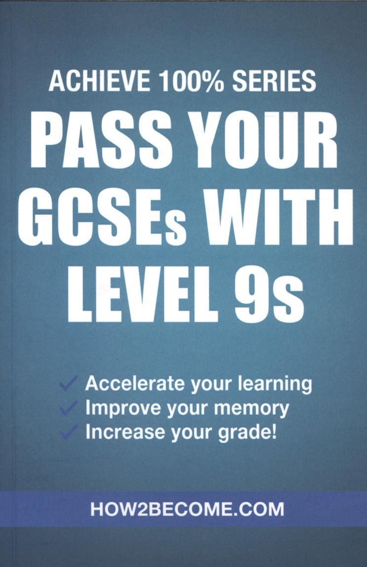 Pass Your GCSEs with Level 9s: Achieve 100% Series Revision/ -  