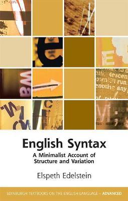 English Syntax - Elspeth Edelstein